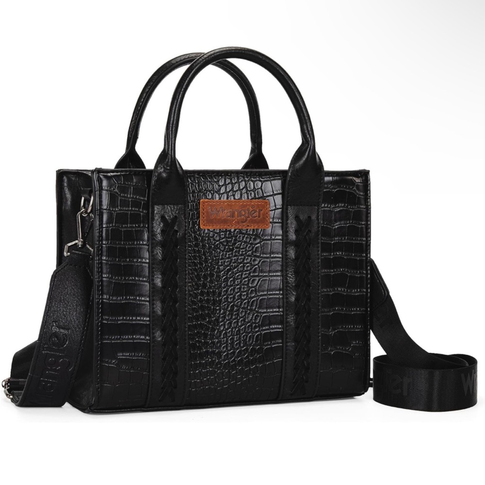 NWT Wrangler Crocodile Crossbody/Hand Bag NEW